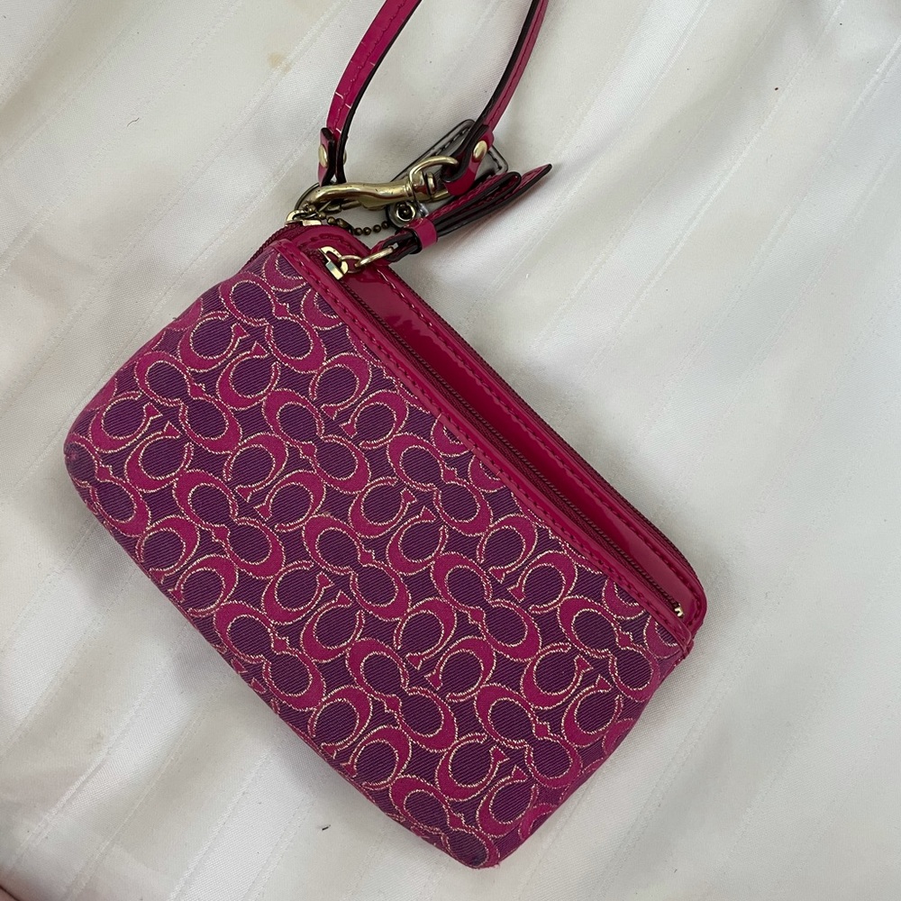 Coach wristlet